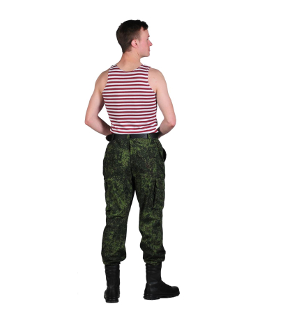 Брюки Полевые, ткань ти-си, цвет Зеленая цифра - интернет магазин Полигон