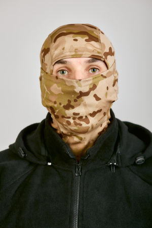 Балаклава подшлемник, мультикам, полиэстер - интернет магазин Полигон