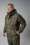 Куртка зимняя Полевая, ткань рип-стоп, цвет Зеленая цифра - интернет магазин Полигон