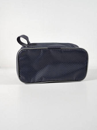 Косметичка на молнии, серый - интернет магазин Полигон