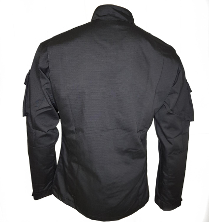 Китель тактический ПОЛИГОН, ткань рип-стоп, цвет Черный - интернет магазин Полигон