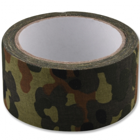 Скотч маскировочный Flecktarn Бундесвер, хаки, ткань - интернет магазин Полигон