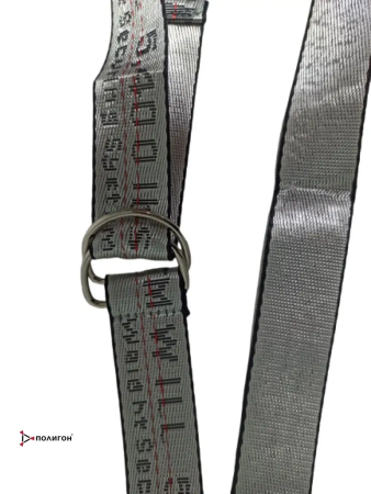 Ремень WHITE, серый - интернет магазин Полигон