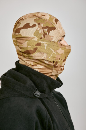 Балаклава подшлемник, мультикам, полиэстер - интернет магазин Полигон
