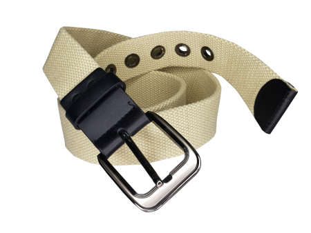 Ремень КОВБОЙ, бежевый 40 мм - интернет магазин Полигон