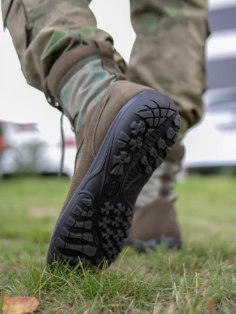 Берцы ТАКТИК, мох, замша - интернет магазин Полигон