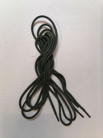 Шнурки для обуви, оливковый 1,9 м - интернет магазин Полигон