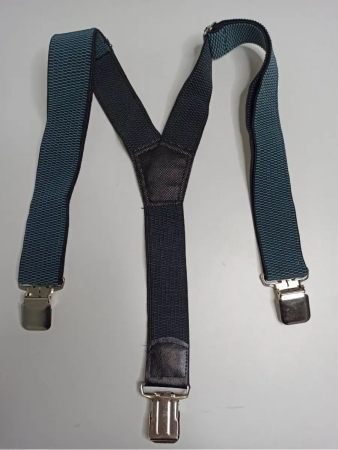 Подтяжки офисные, бирюзовый 40 мм - интернет магазин Полигон