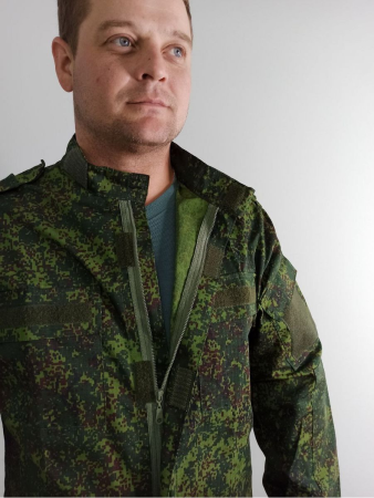 Китель ВКБО, ткань рип-стоп, цвет Зеленая цифра - интернет магазин Полигон